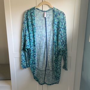 Xhilaration Floral Cardigan